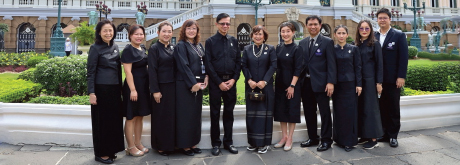 คณะผู้บริหาร BCH เข้ากราบถวายบังคมพระบรมศพ สมเด็จพระนางเจ้าสิริกิติ์ พระบรมราชินีนาถ พระบรมราชชนนีพันปีหลวง