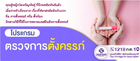 โปรแกรมตรวจการตั้งครรภ์