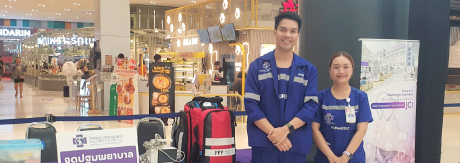 ร่วมออกหน่วยจุดบริการปฐมพยาบาล Medical Service ในงาน “การประกวด Mister International Thailand 2025”