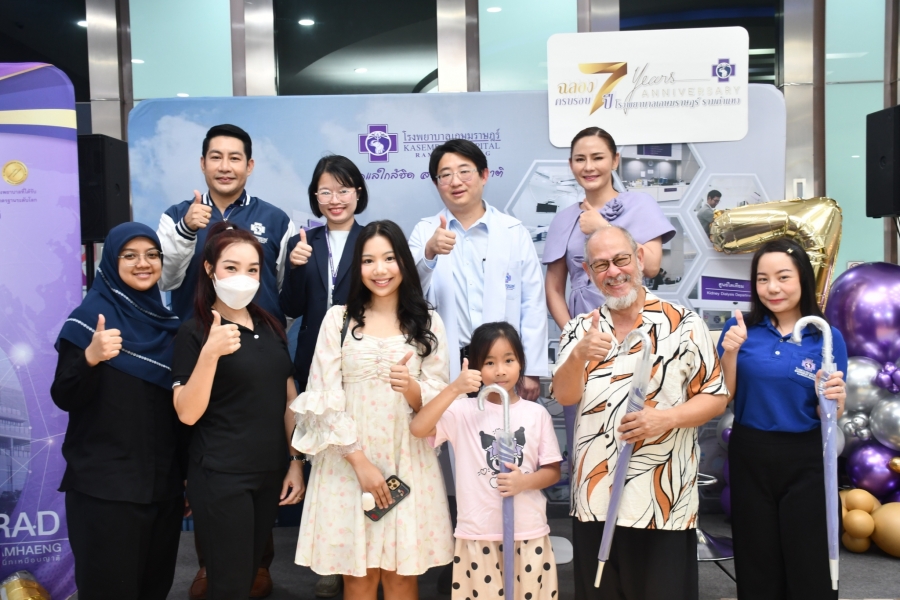 ภาพบรรยากาศงานเสวนาเพื่อสุขภาพเนื่องในโอกาสฉลองครบรอบ 7 ปี โรงพยาบาลเกษมราษฎร์ รามคำแหง (วันที่ 2 )