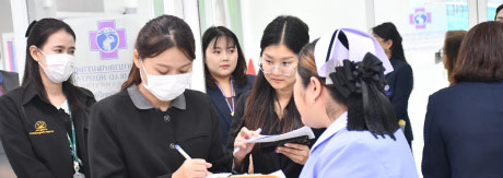 จ้าหน้าที่จากกองสถานพยาบาลสำนักประกอบโรคศิลปะ กรมสนับสนุนบริการสุขภาพ ได้เข้าตรวจเยี่ยมการดำเนินการโครงการตรวจสุขภาพต่างด้าว